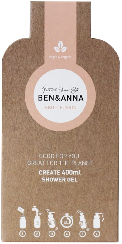 Shower gel flakes, 4 scents | Ben&Anna, 40g