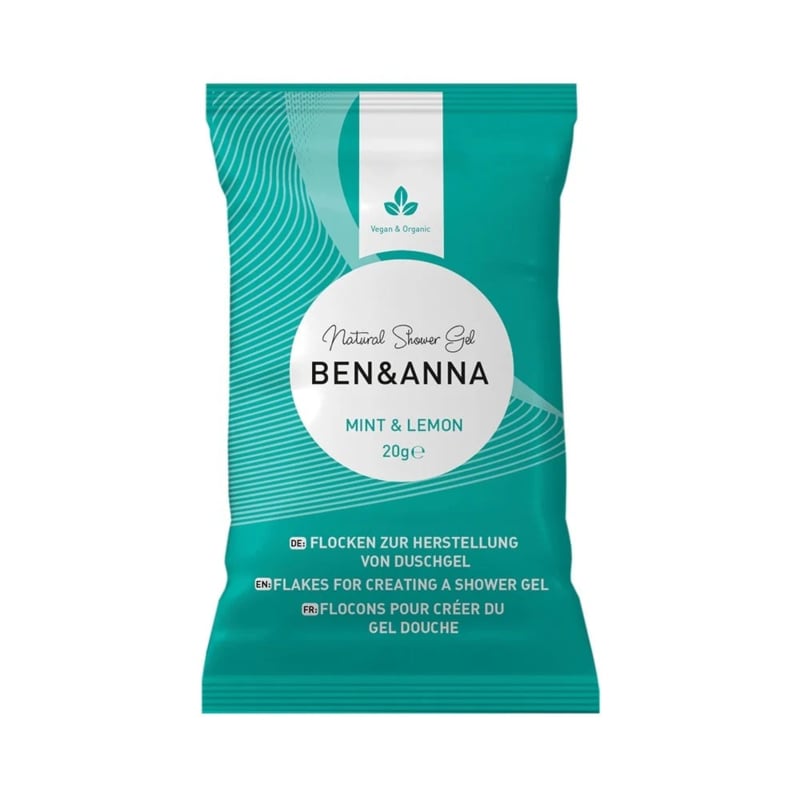 Shower gel flakes, 4 scents | Ben&Anna, 40g