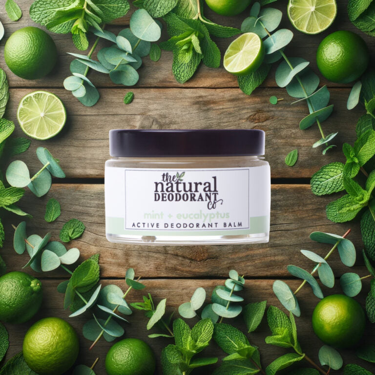 The Natural Deo Co - Baume déodorant actif Menthe-Eucalyptus