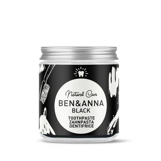 Toothpaste 4 Varieties, Glass Jar | Ben&Anna, 100ml
