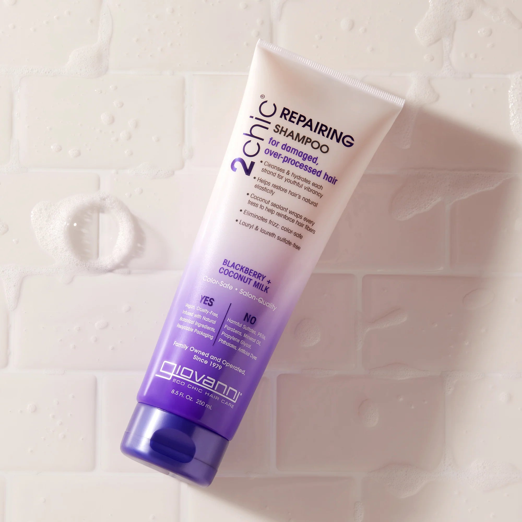 2chic® Repairing Shampoo - Giovanni Cosmetics - 250ml