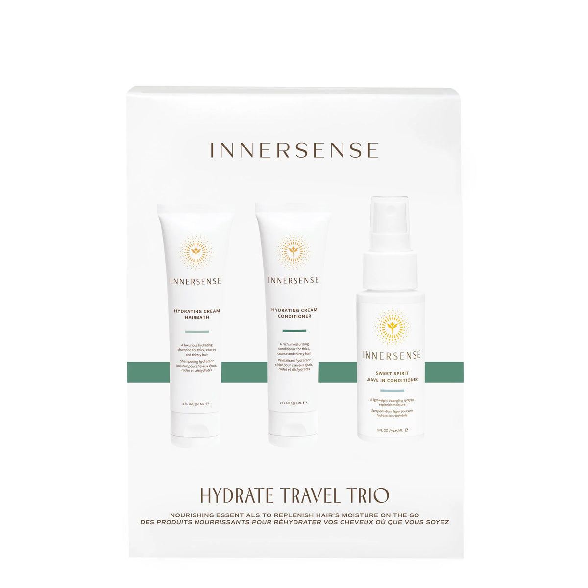 Innersense - Hydrate Travel Trio - 3x59ml