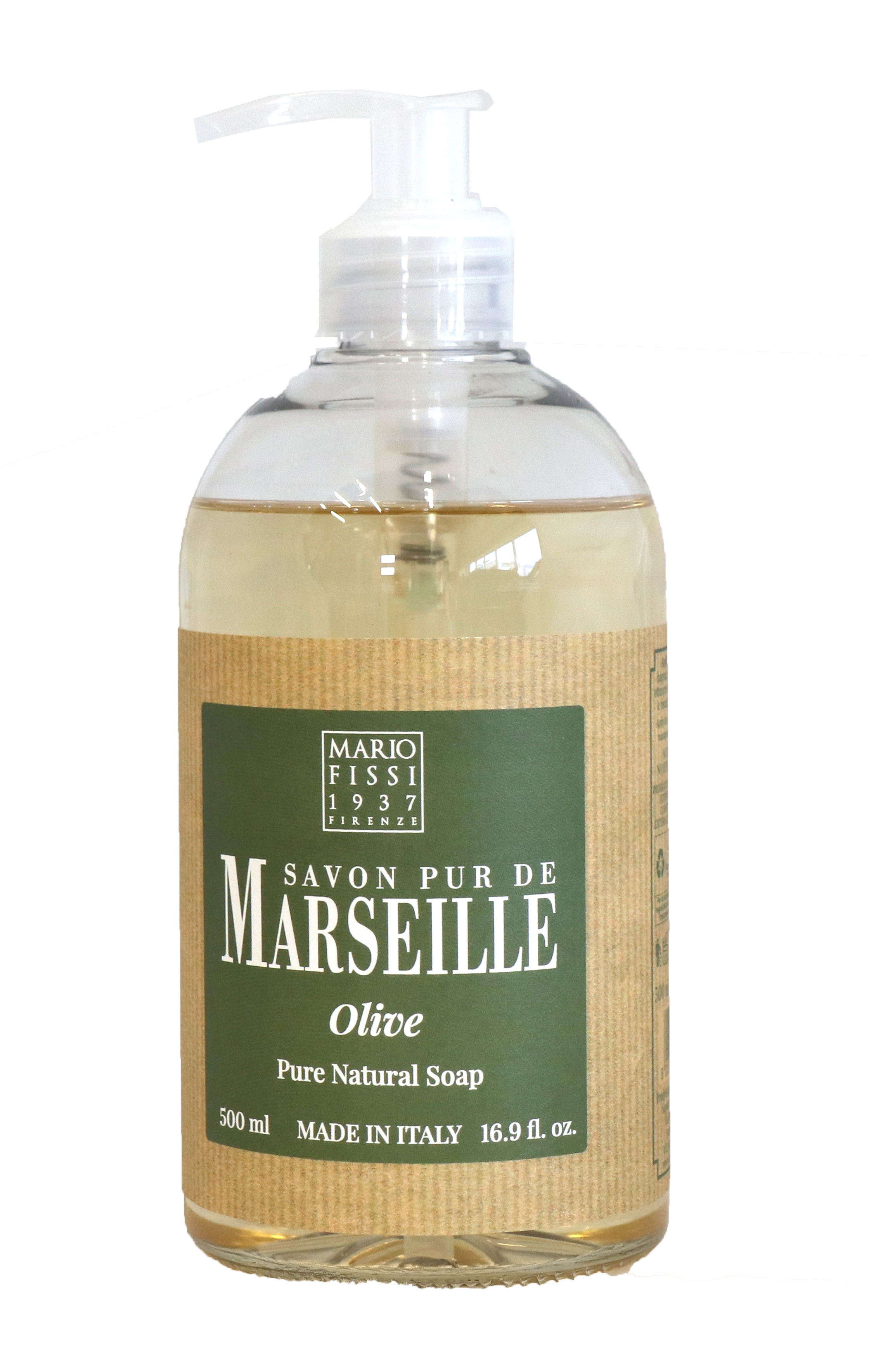 MARSEILLE Organic liquid soap Olive