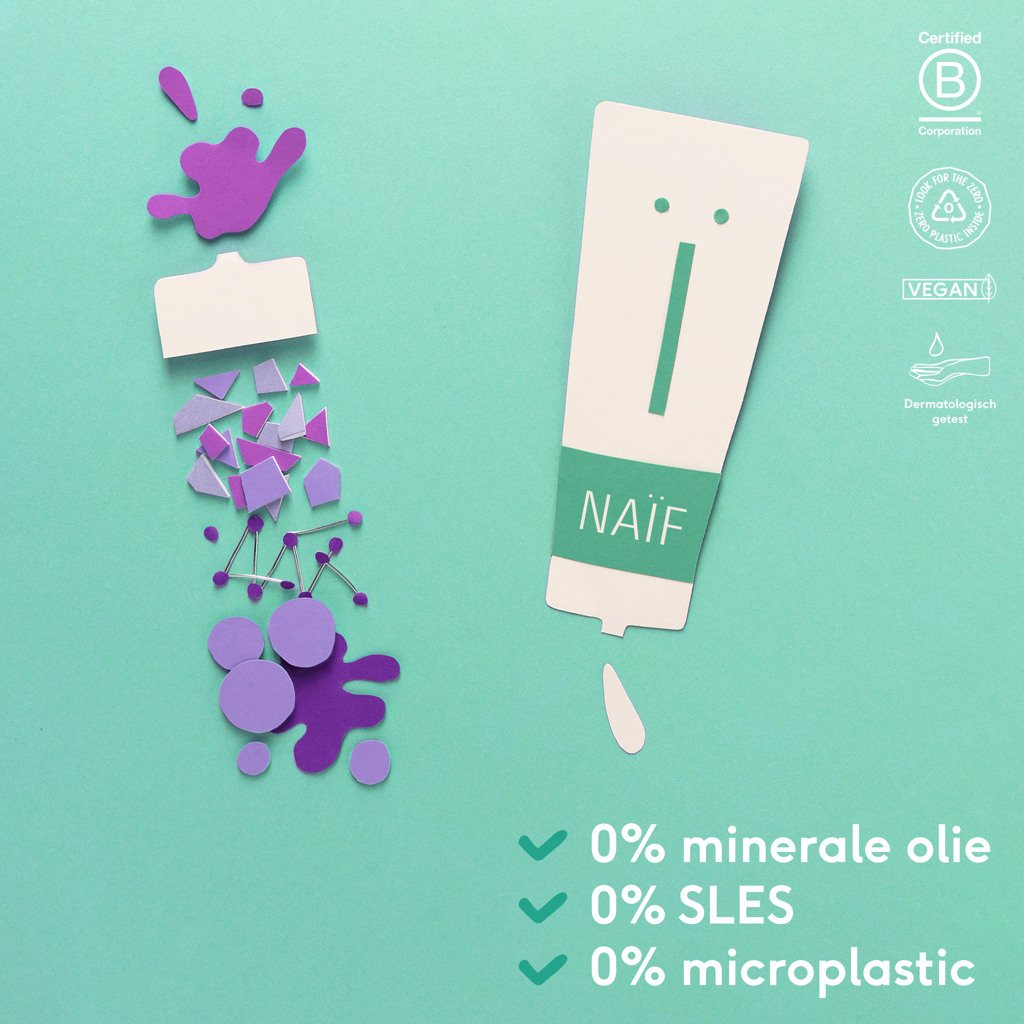 Naïf - Cleansing wash gel for babies and kids