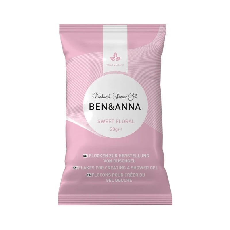 Shower gel flakes, 4 scents | Ben&Anna, 40g