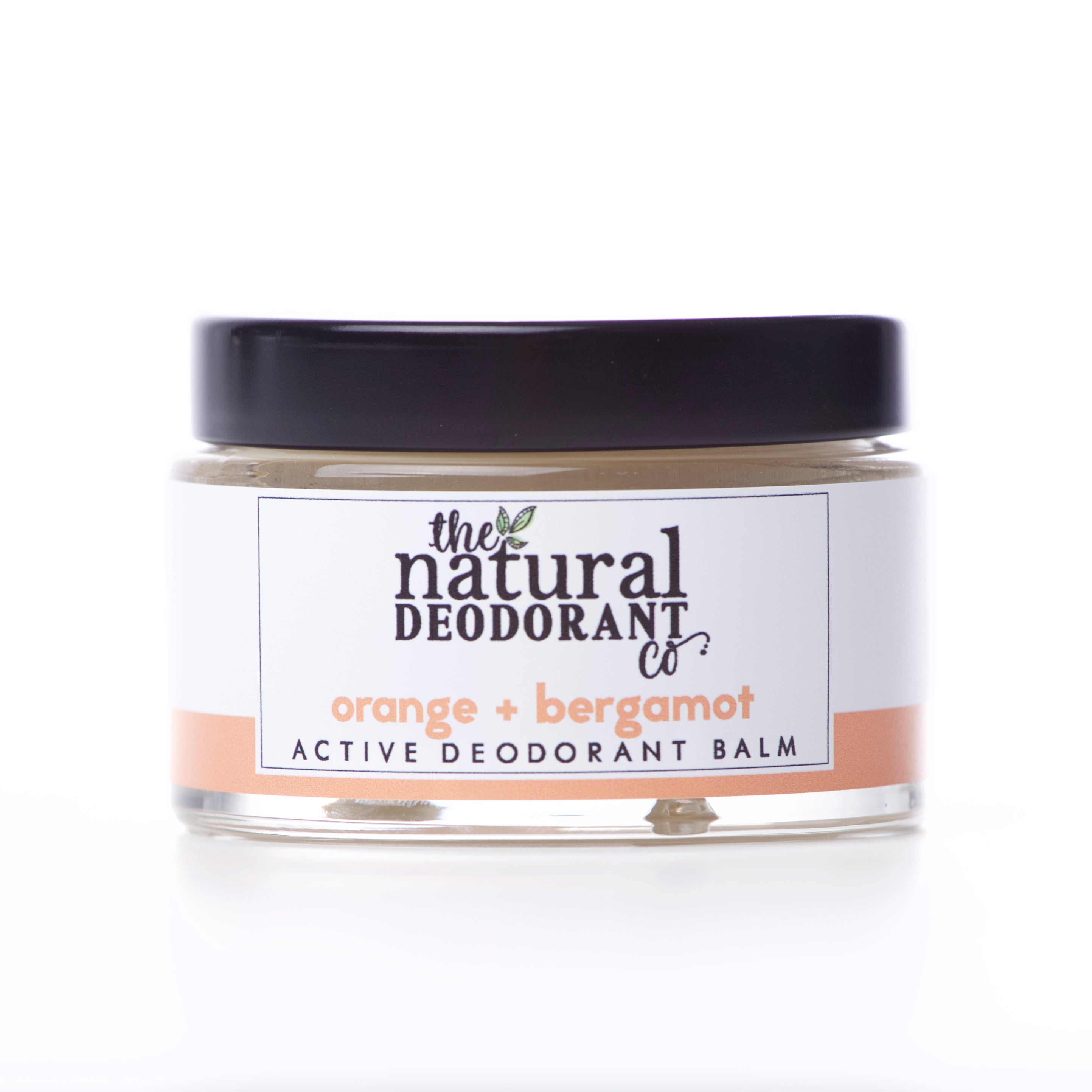 Active Deodorant Balm Orange-Bergamot 55gr - The Natural Deo Co