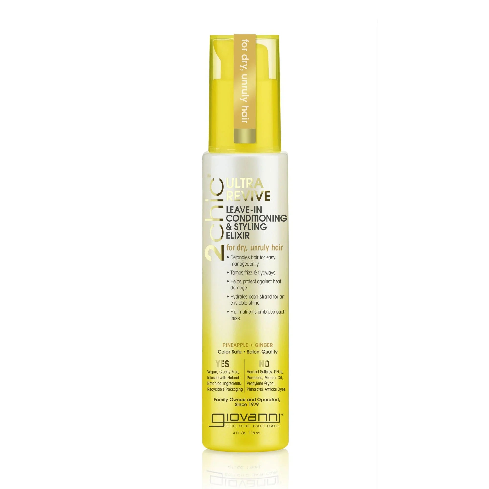 Giovanni Cosmetics 2chic® Ultra revive leave-in conditioning &amp; styling spray - 118ml