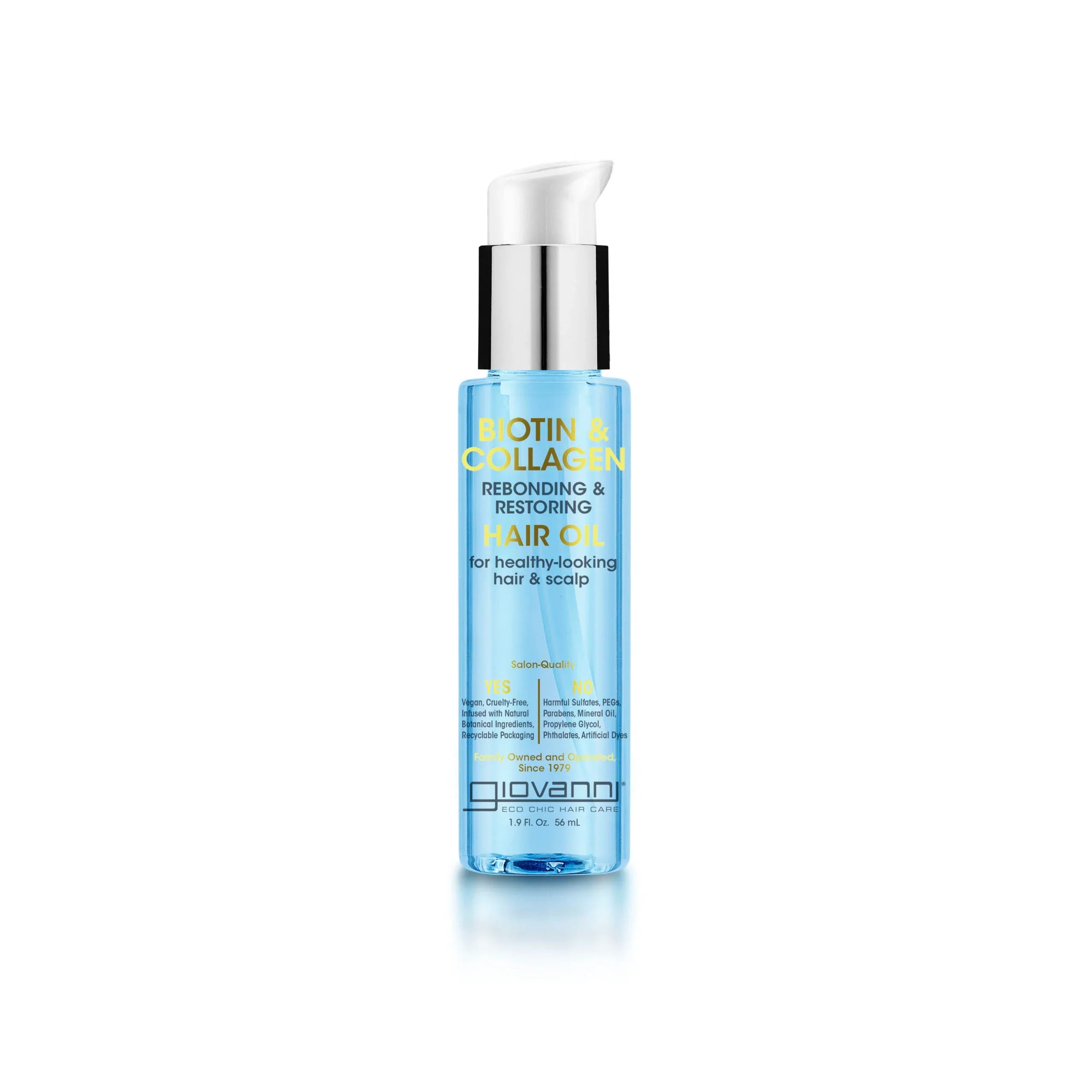 Giovanni Cosmetics - Biotin &amp; Collagen rebond &amp; Restoring hair oil - 56ml