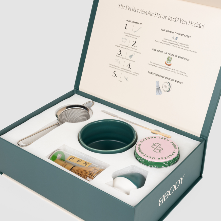 BBody – Matcha Toolbox (100% Premium Ceremonial Matcha) – 6 piece set