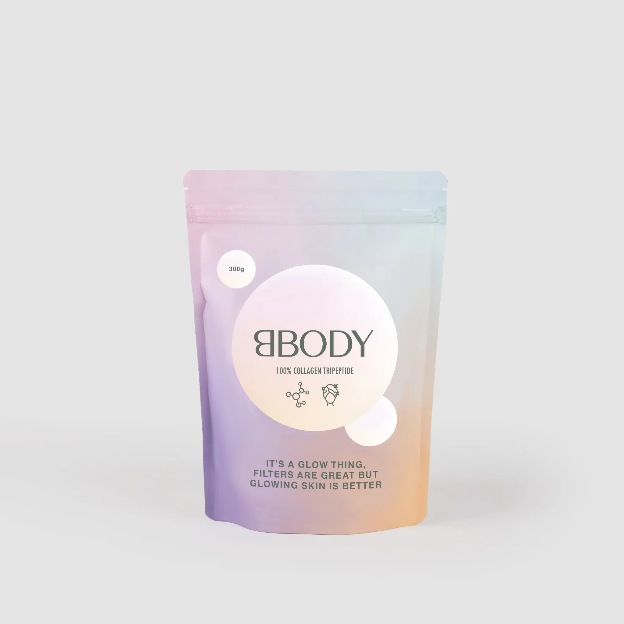 BBody – 100% Tripetide Hydrolyzed Collagen – 300 g powder