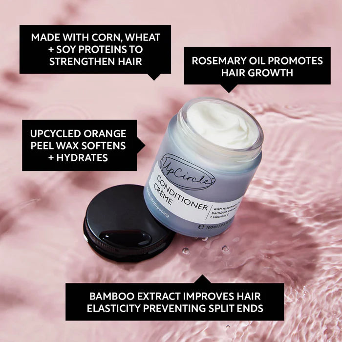 Upcircle Beauty - Conditioner Crème with Rosemary Oil, Bamboo Extract + Vitamin E - 100ml