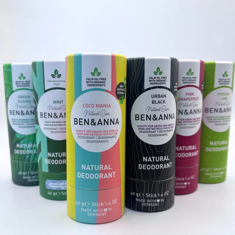 Papertube Deodorant - 7 scents | Ben&amp;Anna 