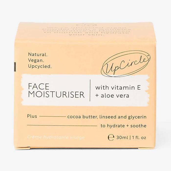 Upcircle Beauty - Hydratant pour le visage - Vitamine E - Format voyage