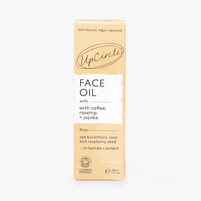 Organic Face Oil with Coffee and Rosehip - Upcircle Beauty - 30ml