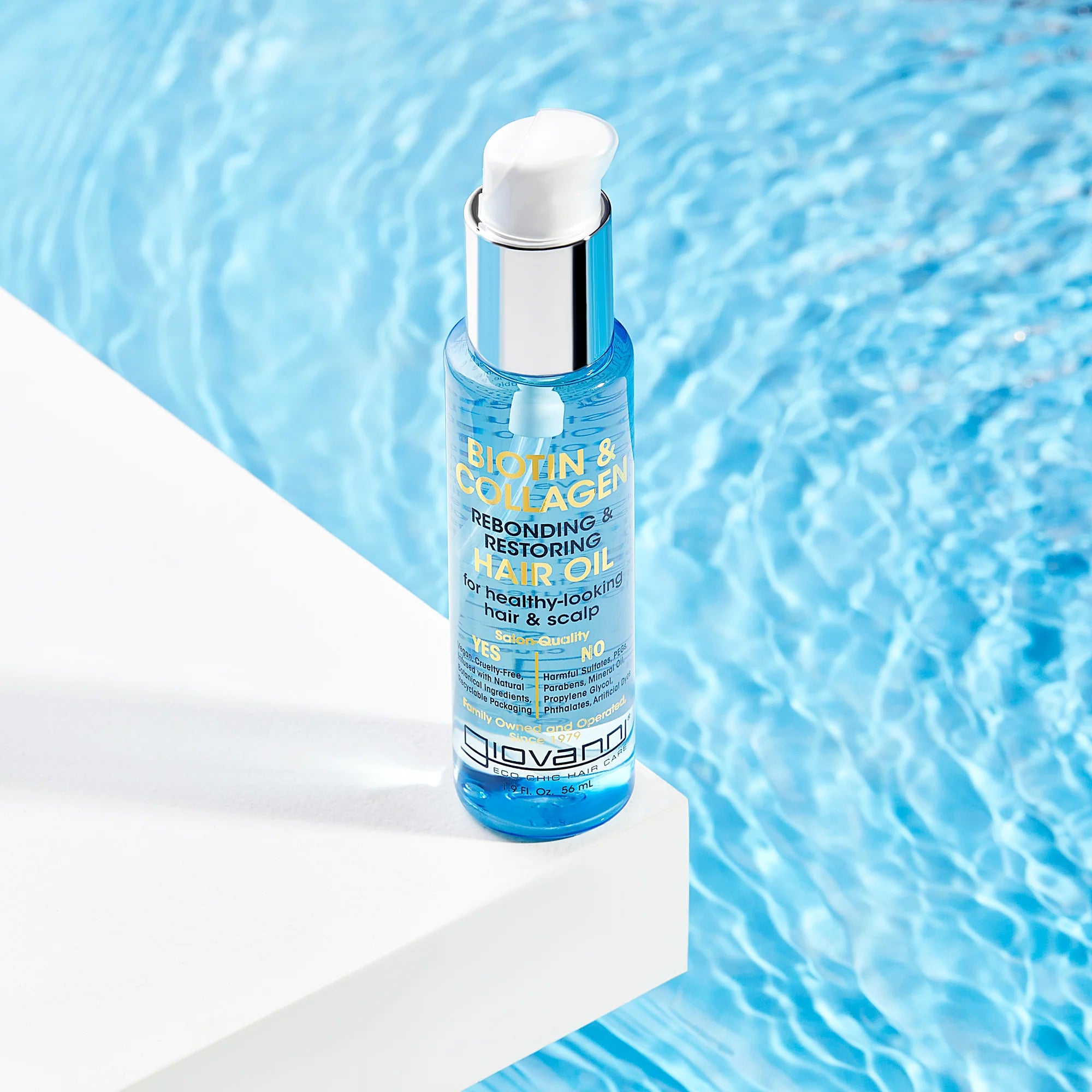 Giovanni Cosmetics - Biotin &amp; Collagen rebond &amp; Restoring hair oil - 56ml