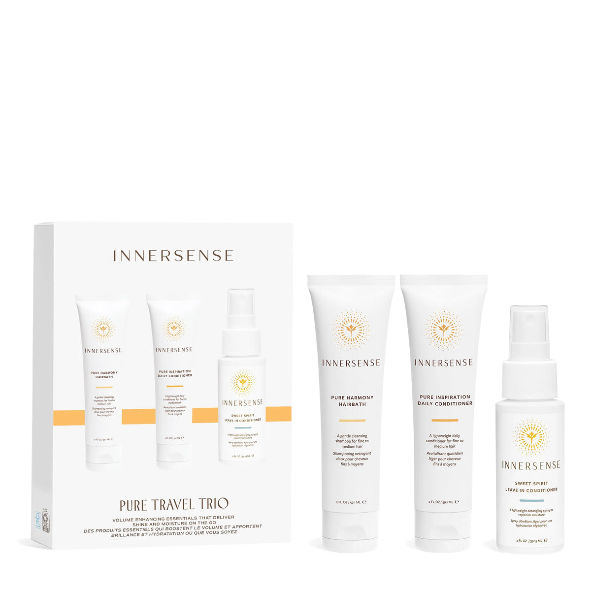 Innersense - Pure travel trio -3x59ml