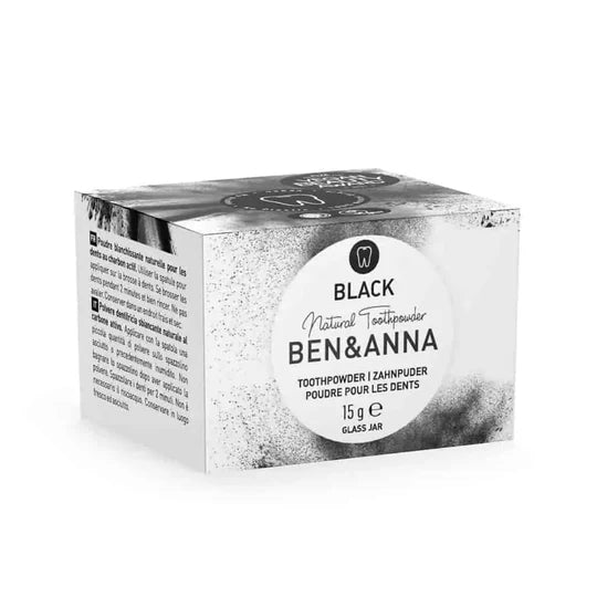 Toothpowder Black | Ben&amp;Anna