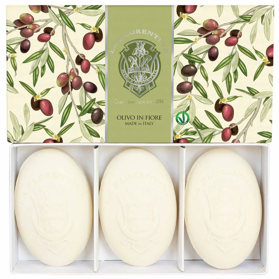 La Florentina zeep 3 x 150g Olijf