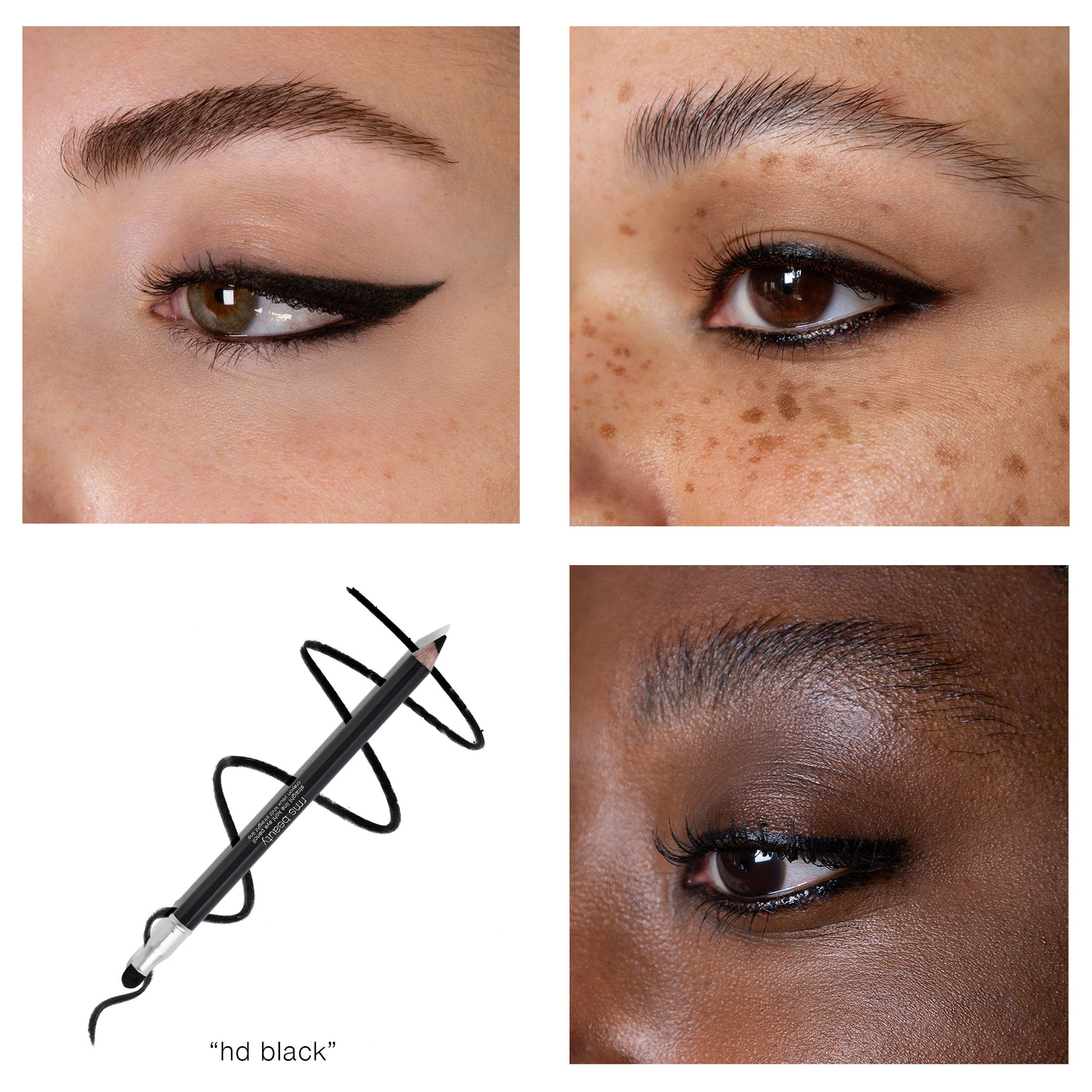 Straight Line Kohl Eye Pencil with sharpener - RMS BEAUTY