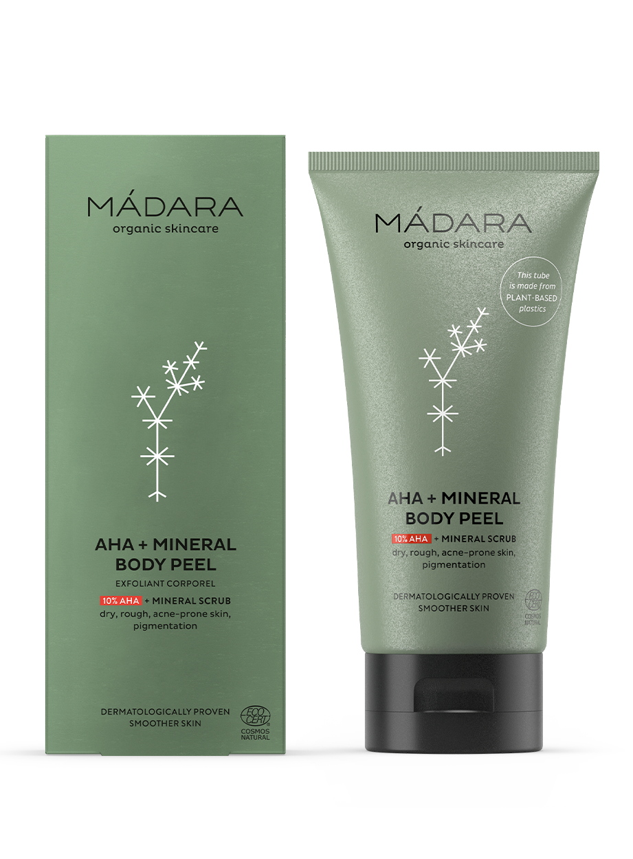 Peeling corporel aux AHA+Minéraux - Madara
