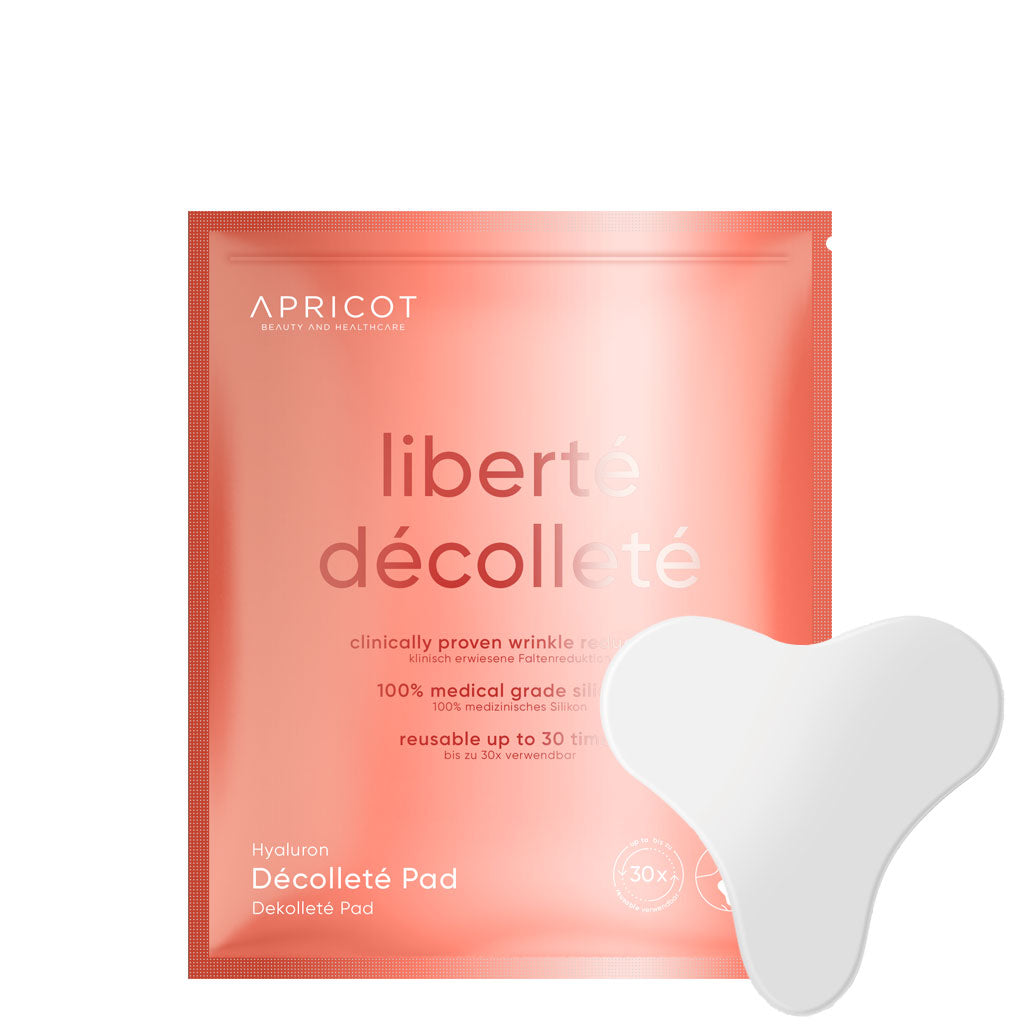 Liberté décolleté' - Décolleté Pad Acide Hyaluronique - Abricot Beauté