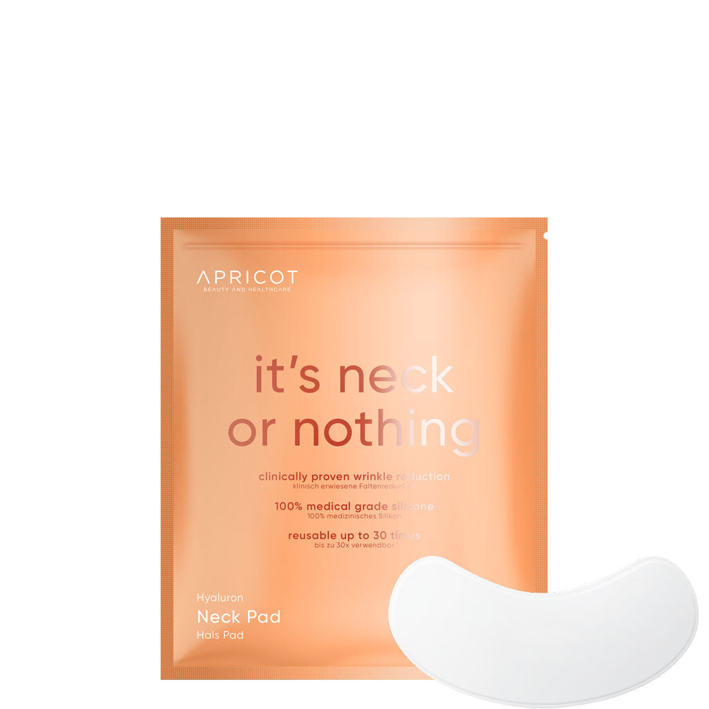 C'est le cou ou rien' - Coussinet pour le cou à l'acide hyaluronique - Apricot Beauty