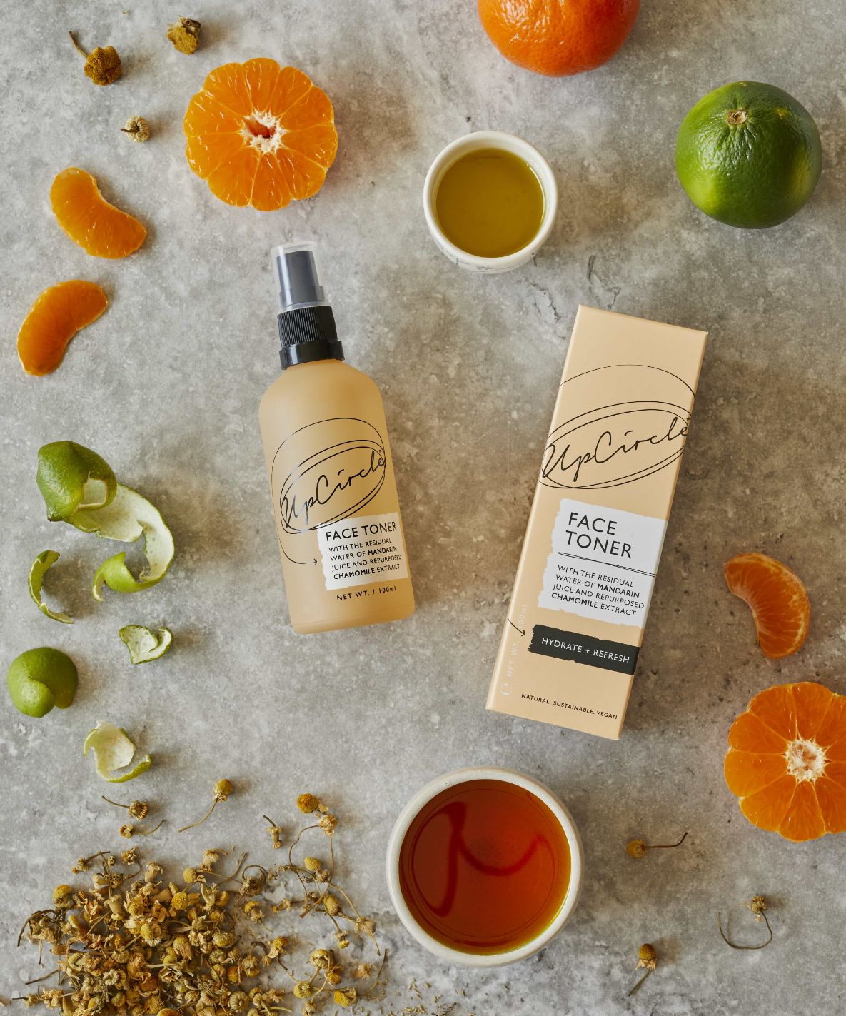 Tonique Visage - Mandarine &amp; Camomille - Upcircle Beauty