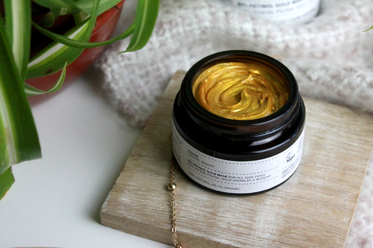 Masque Facial Bio Rétinol Or - Evolve