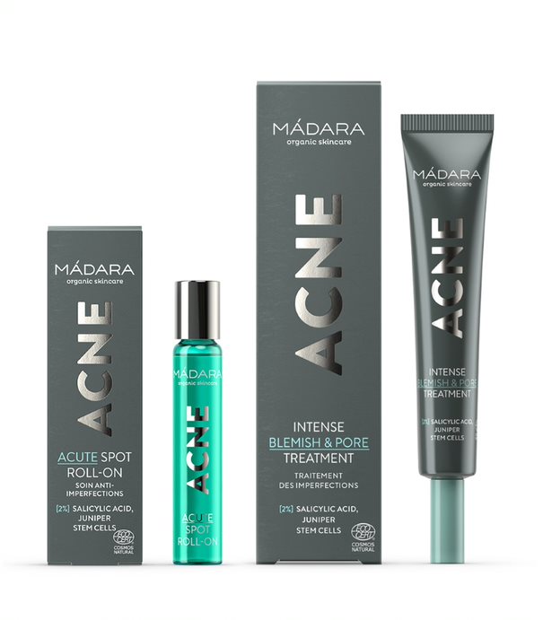 Roll-on contre les taches aiguës d'acné et traitement intense des imperfections et des pores de l'acné - Madara